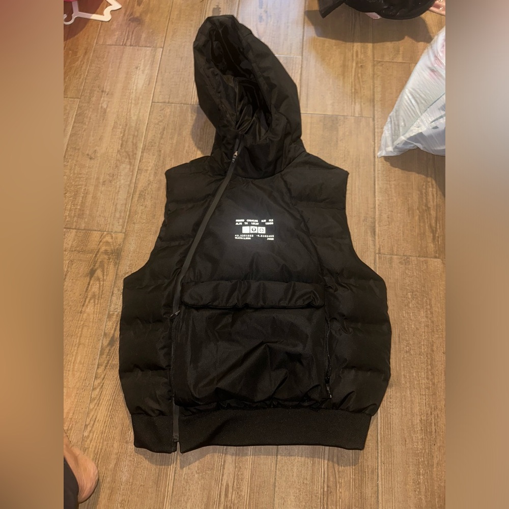 Zara bubble vest